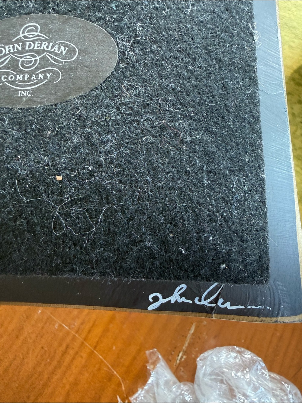 John Derian signed Glass Tray/Vide Poche - Picture 2 of 2